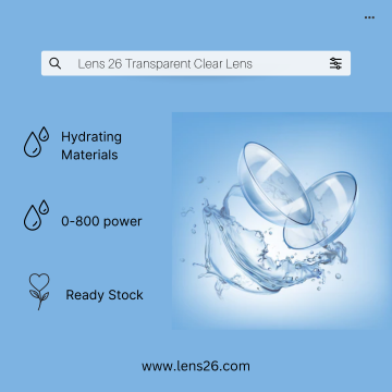 LENS 26 Transparent Power Clear Lens 