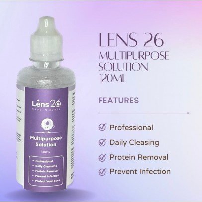 Lens 26 Multipurpose Solution 120ml 